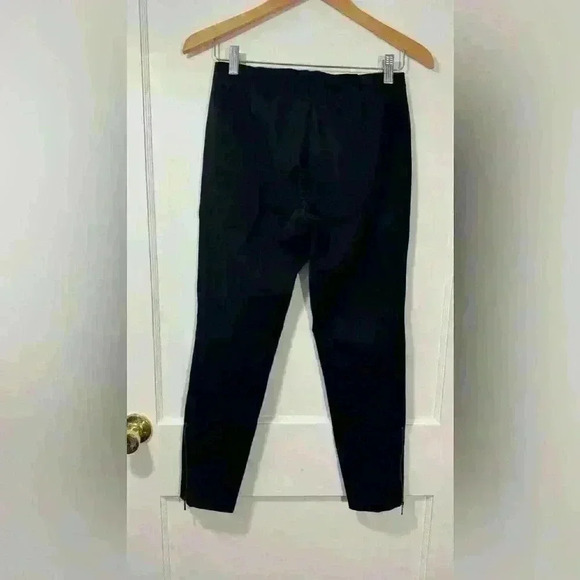 Eileen Fisher Pull-on Black pants with zipper detail - Picture 3 of 5